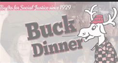 Desktop Screenshot of buckdinner.org